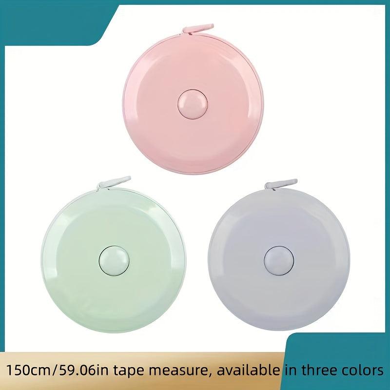 Small Soft Ruler 1.5m Plastic Tape Measure Retractable Leather Ruler