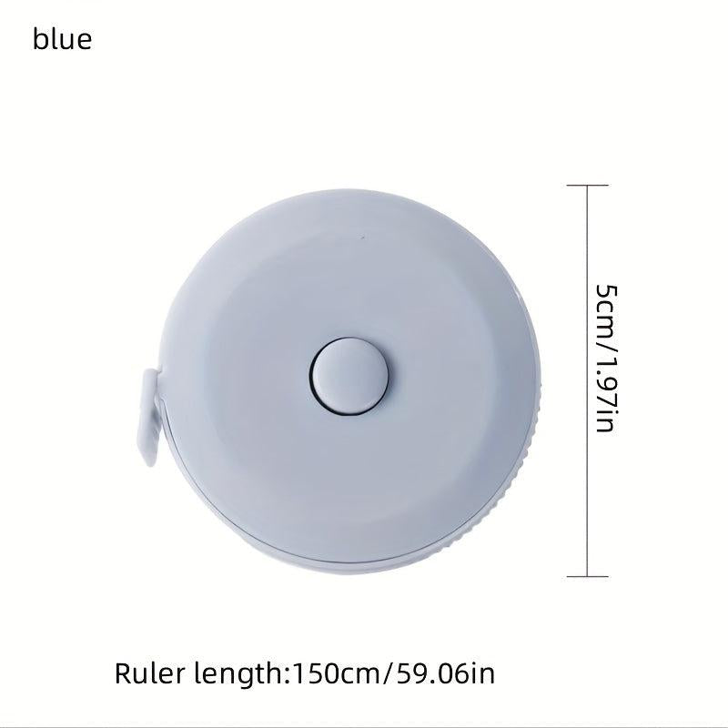 Small Soft Ruler 1.5m Plastic Tape Measure Retractable Leather Ruler
