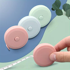 Small Soft Ruler 1.5m Plastic Tape Measure Retractable Leather Ruler
