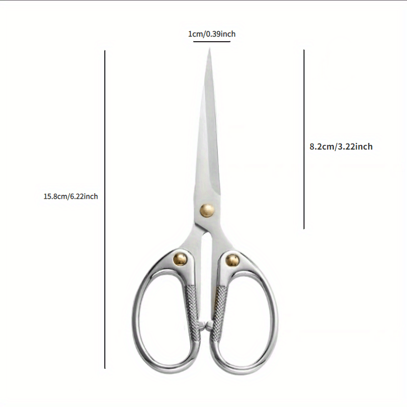 Stainless Steel Shear Tailor Paper Cuttings Office Furniture Cross Stitch