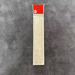Transparent 30cm Scale Ruler Plastic Straight Ruler