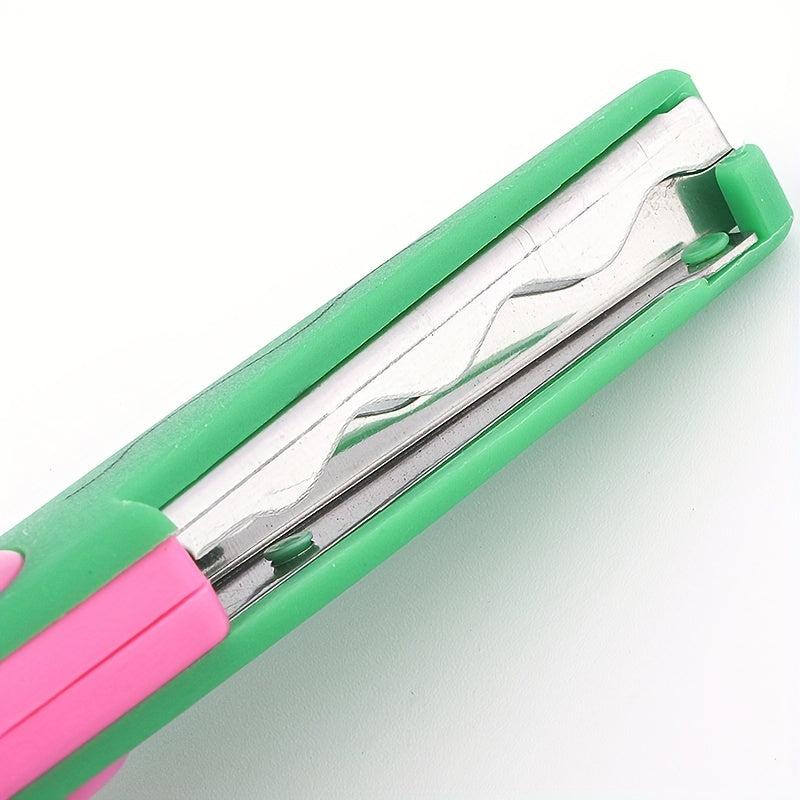 Safety Scissors for Students, Manual Paper Cut, Round Head, Small Size