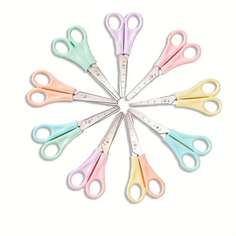 DIY Office Scissors Scale Ruler Shears