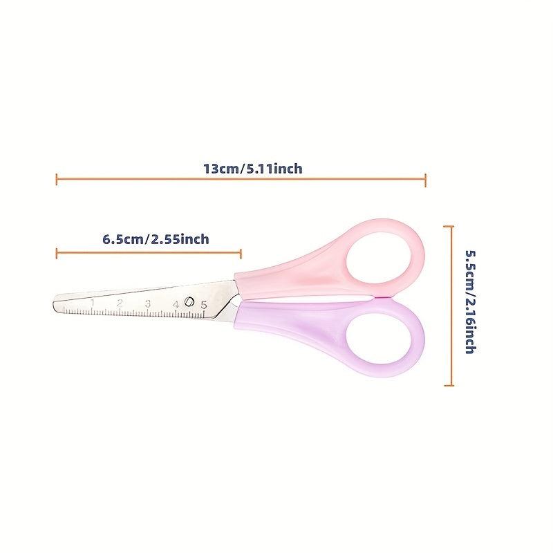 DIY Office Scissors Scale Ruler Shears