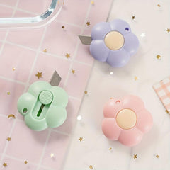 3pcs Flower Utility Express Small Mini Cartoon Portable Cutting Paper Pocket