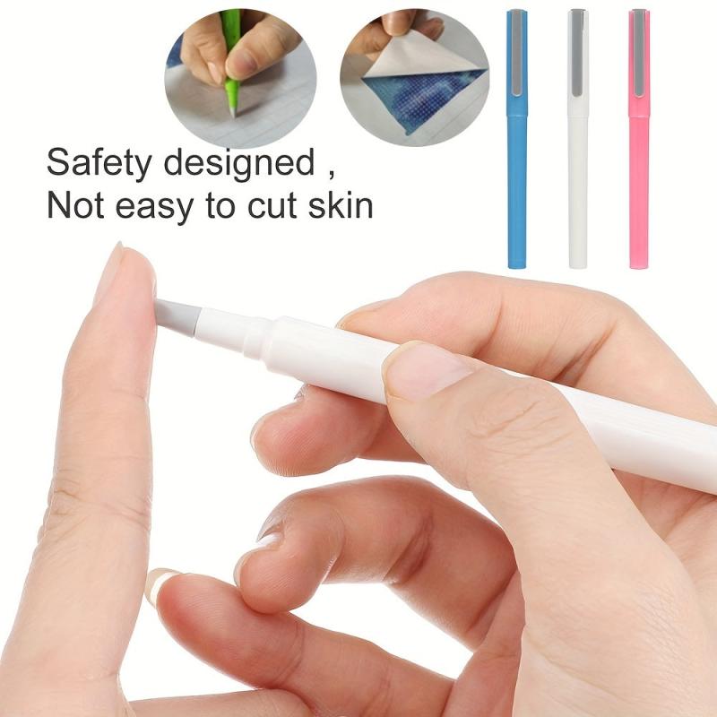 5D Diamond Painting Parchment Paper Cutter Ceramic Blade Hand Safety Crafts Tool
