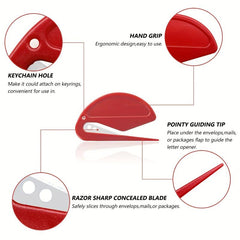 Mini Letter Opener Envelope Disassembly Paper Cutting Utility Office Gadgets