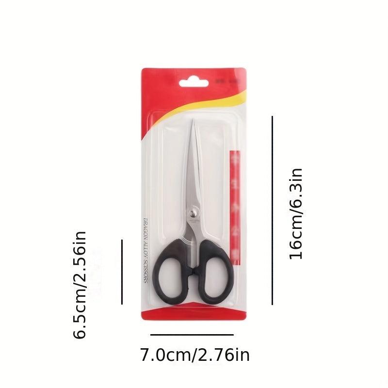 Plastic Handle Scissors Office Household Student Stationery Handicraft Scissors