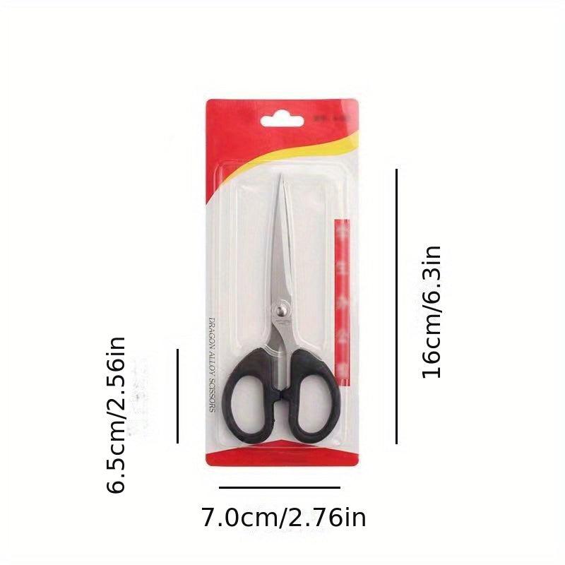 Plastic Handle Scissors Office Household Student Stationery Handicraft Scissors