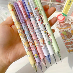 Creative Retractable Cartoon Pen for Students