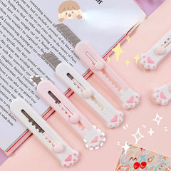 Cat Paw Mini Box Cutter for Envelopes & Scrapbooking