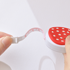 Cartoon Mini Tape Measure Small Soft Ruler Carry on Leather Ruler