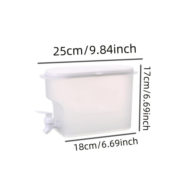 Large Capacity Iced Beverage Tub With Faucet 3.5L for Household & Travel