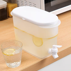 Large Capacity Iced Beverage Tub With Faucet 3.5L for Household & Travel
