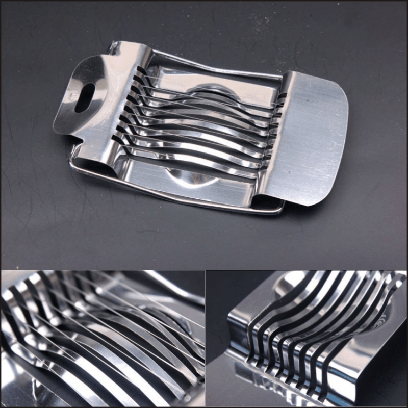 Egg Slicer Egg Cutter Stainless Steel Kitchen Tool