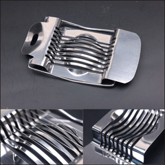 Egg Slicer Egg Cutter Stainless Steel Kitchen Tool