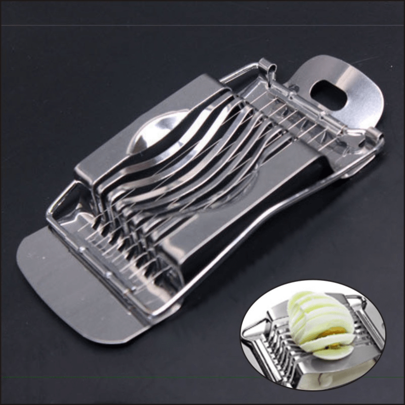 Egg Slicer Egg Cutter Stainless Steel Kitchen Tool