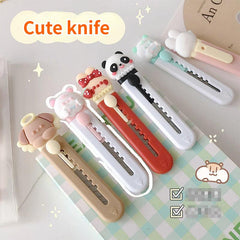 Cute Cartoon Animal Pocket Cutters for Crafts & School