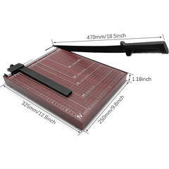 A4 Paper Cutter Guillotine Paper Trimmer 30 48 Cm Cut Length Heavy Duty