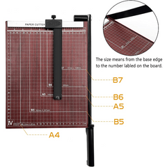 A4 Paper Cutter Guillotine Paper Trimmer 30 48 Cm Cut Length Heavy Duty