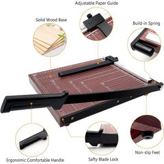 A4 Paper Cutter Guillotine Paper Trimmer 30 48 Cm Cut Length Heavy Duty