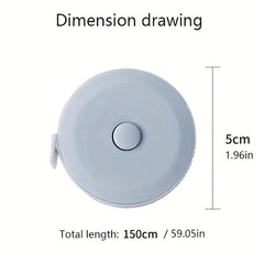 Ring Soft Tape Measure 59.05in Length Measuring Supplies