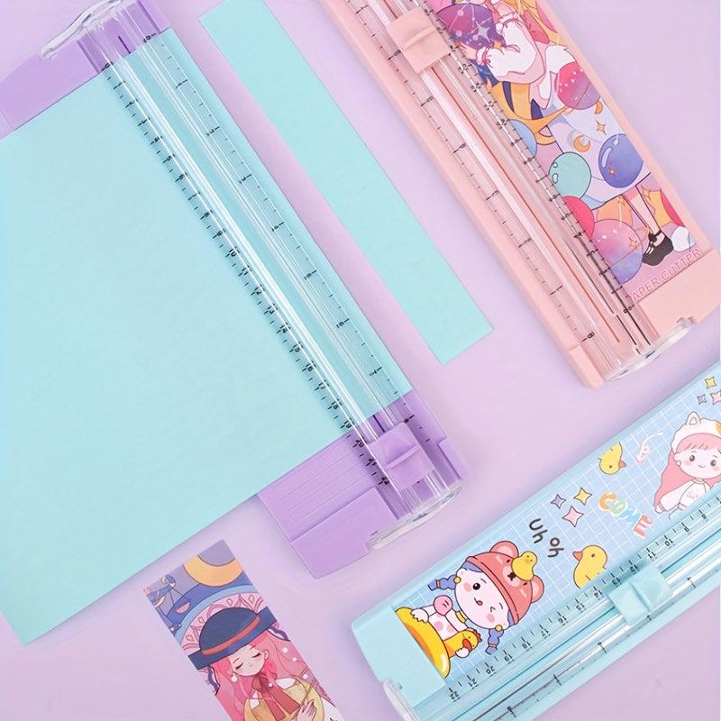Mini A5 Paper Cutter - Girls Dream Planet - Office Supplies