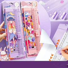 Mini A5 Paper Cutter - Girls Dream Planet - Office Supplies