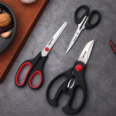 Kitchen Scissors Refrigerator Chicken Bone Scissors Three piece Set