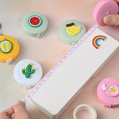 60in Mini Tape Measure Round Portable Leather Measuring Circumferen