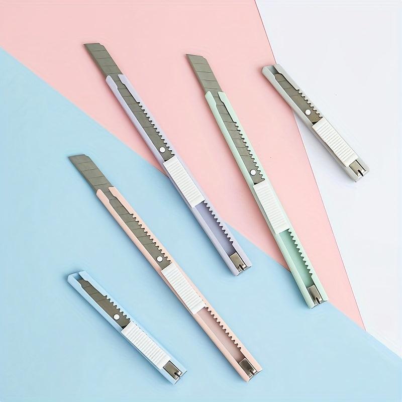 Portable Pen-shaped Scissors Cutter Art Tool Kit DIY Craft Stationery
