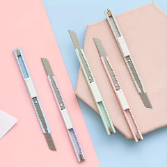Portable Pen-shaped Scissors Cutter Art Tool Kit DIY Craft Stationery