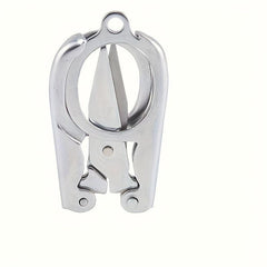 2pcs Stainless Steel Small Scissors Pocket Portable Foldable Travel Scissors
