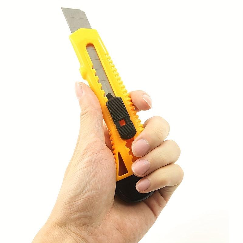 3 Piece Yellow Utility Knife Set