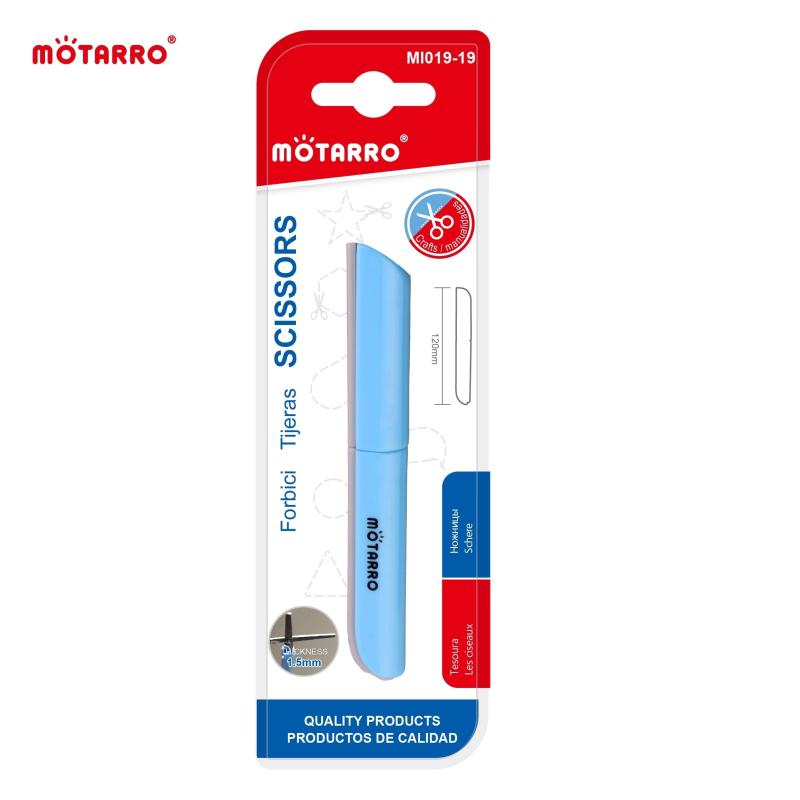 Portable Pen Style Safe Scissor Mini Folding Paper Cutting