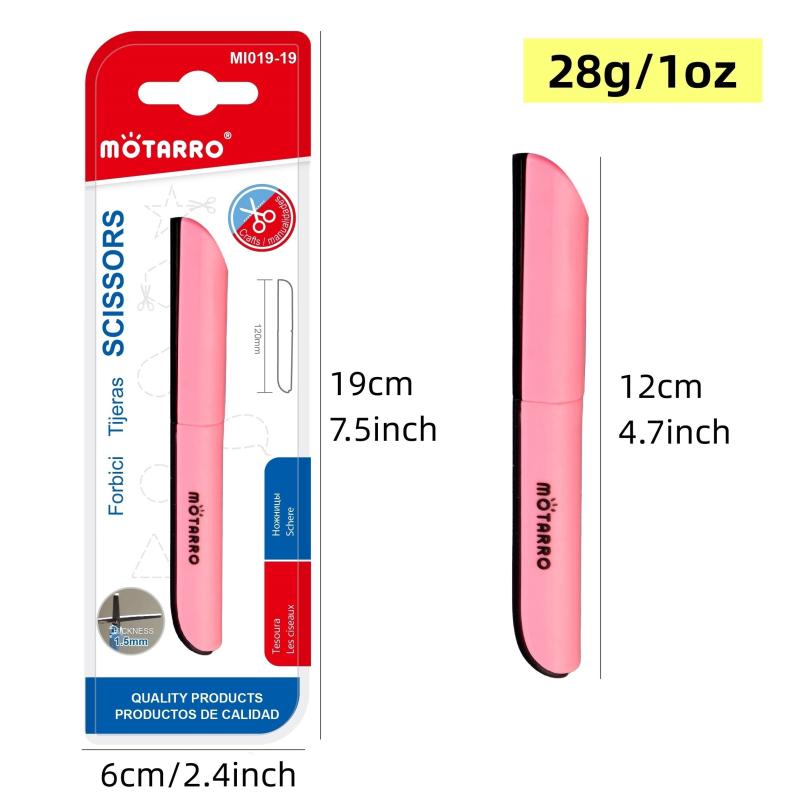 Portable Pen Style Safe Scissor Mini Folding Paper Cutting