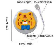 59in Cartoon Tape Measure Mini Measuring Clothes Ruler Soft Ruler