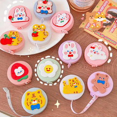 59in Cartoon Tape Measure Mini Measuring Clothes Ruler Soft Ruler