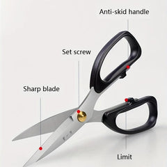 Daily Household Scissors - Office School Stationery Paper Cutting Scissors