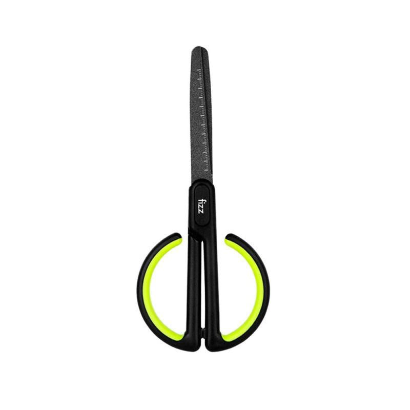 Anti Stick Scissors with Measurement Scale - Office School Home & DIY