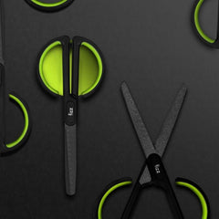 Anti Stick Scissors with Measurement Scale - Office School Home & DIY