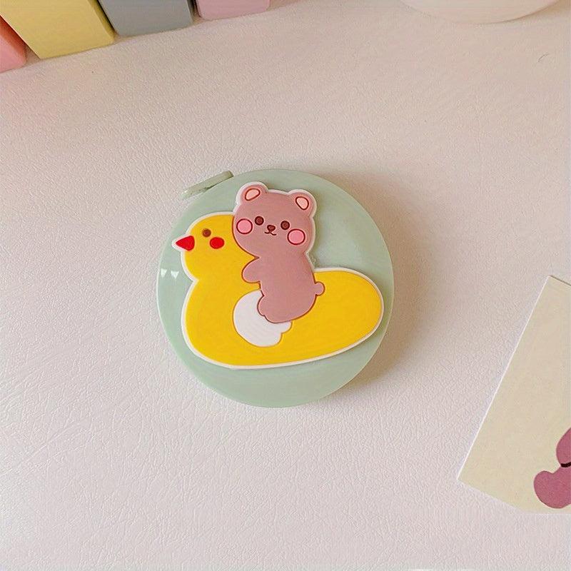 1pc Mini 1.5m Portable Tape Measure for Home School Tailoring Craft Weight Loss