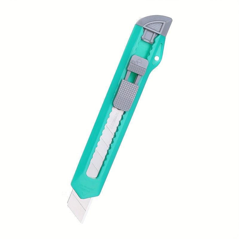 1pc Manual Locking Blade Utility Knife for Office and Home DIY