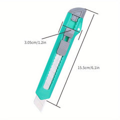 1pc Manual Locking Blade Utility Knife for Office and Home DIY