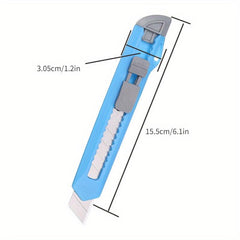 1pc Manual Locking Blade Utility Knife for Office and Home DIY