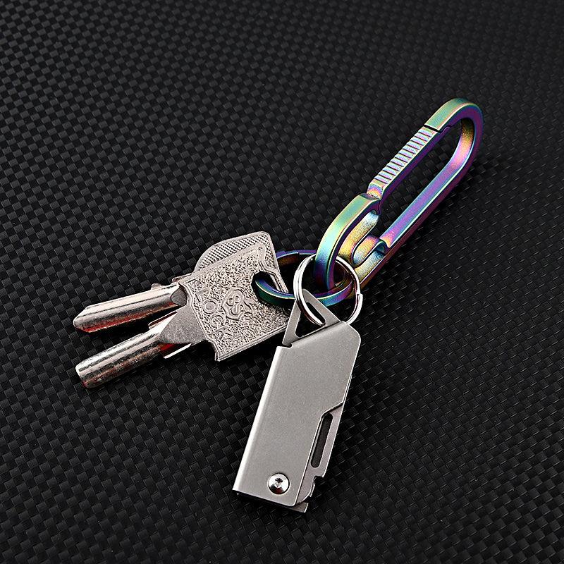 Stainless Steel Self Defense Folding Keyknife