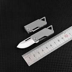 Stainless Steel Self Defense Folding Keyknife