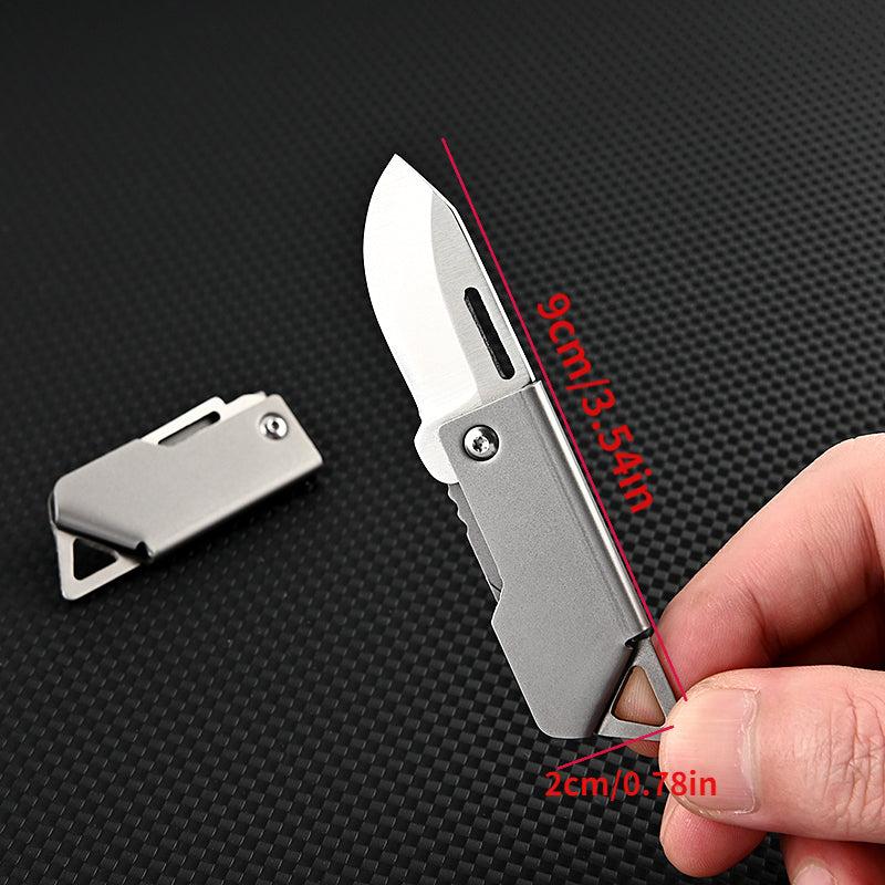 Stainless Steel Self Defense Folding Keyknife