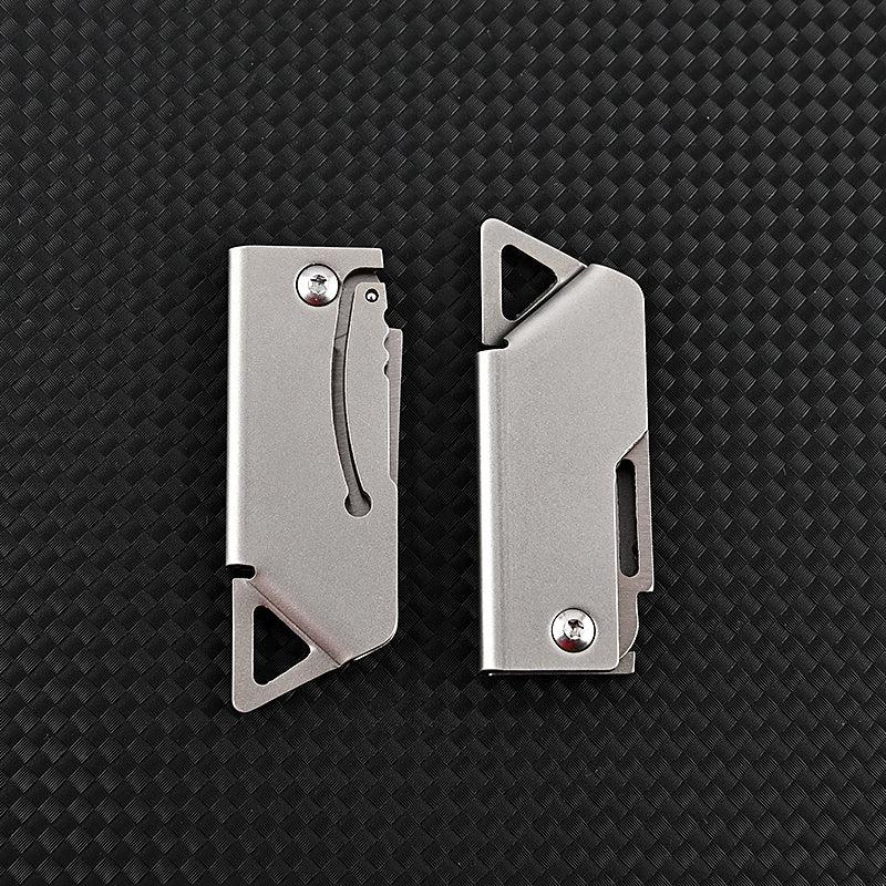 Stainless Steel Self Defense Folding Keyknife