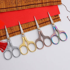 Vintage Stainless Steel Scissors for Paper Embroidery